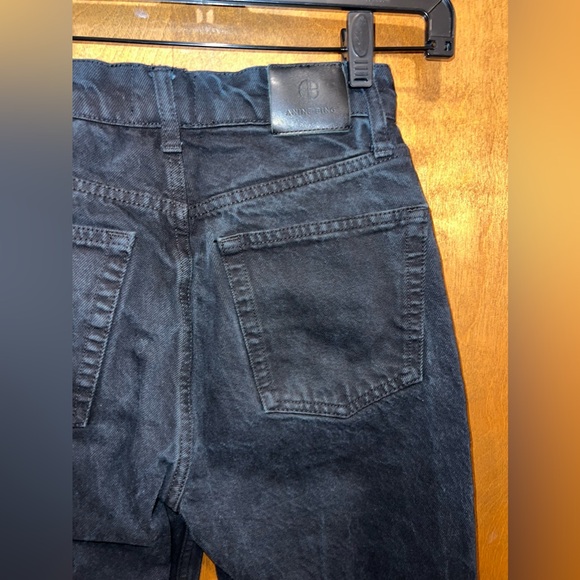 EUC Anine Bing Sonya Jeans Black - Picture 6 of 9